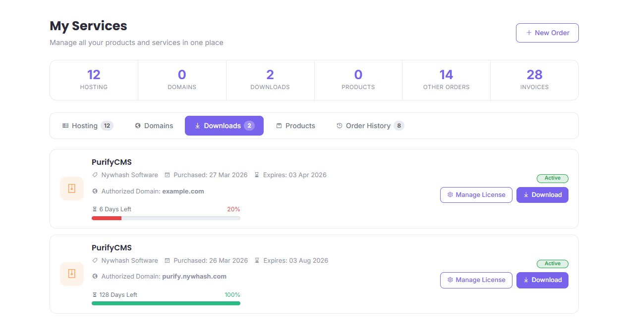 Yazılım ayarları & dışa aktarım
