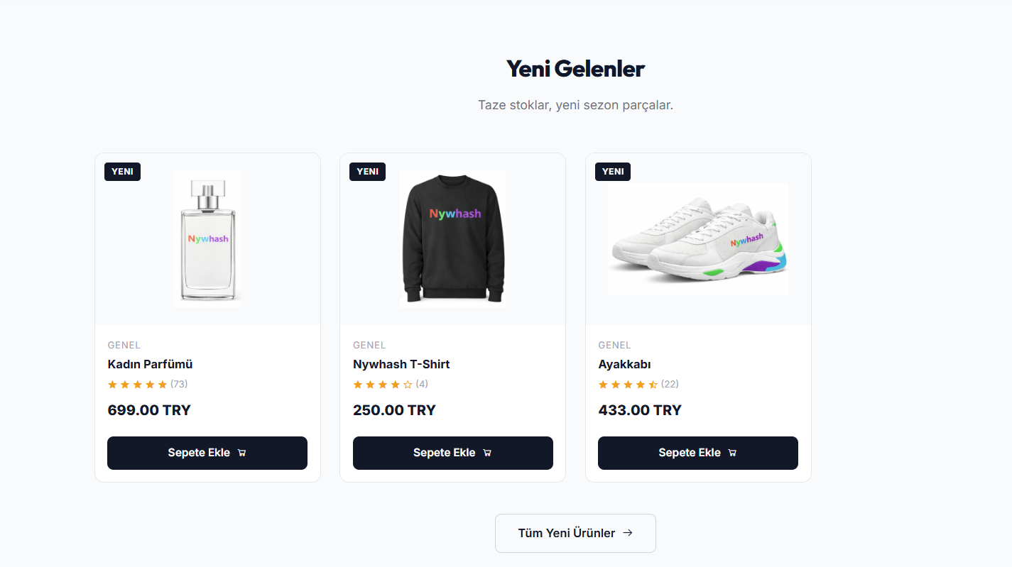 PurifyCMS Commerce - Ürün Listesi